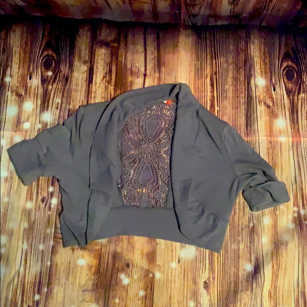 Gray Cardigan